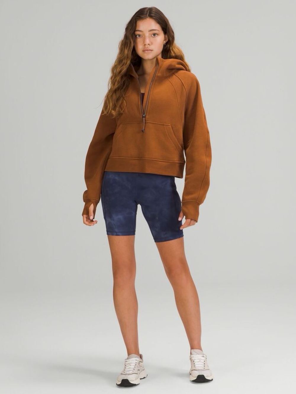 Lululemon Scuba Oversized Half Zip Hoodie XL/XXL - Copper Brown - Picture 4 of 4
